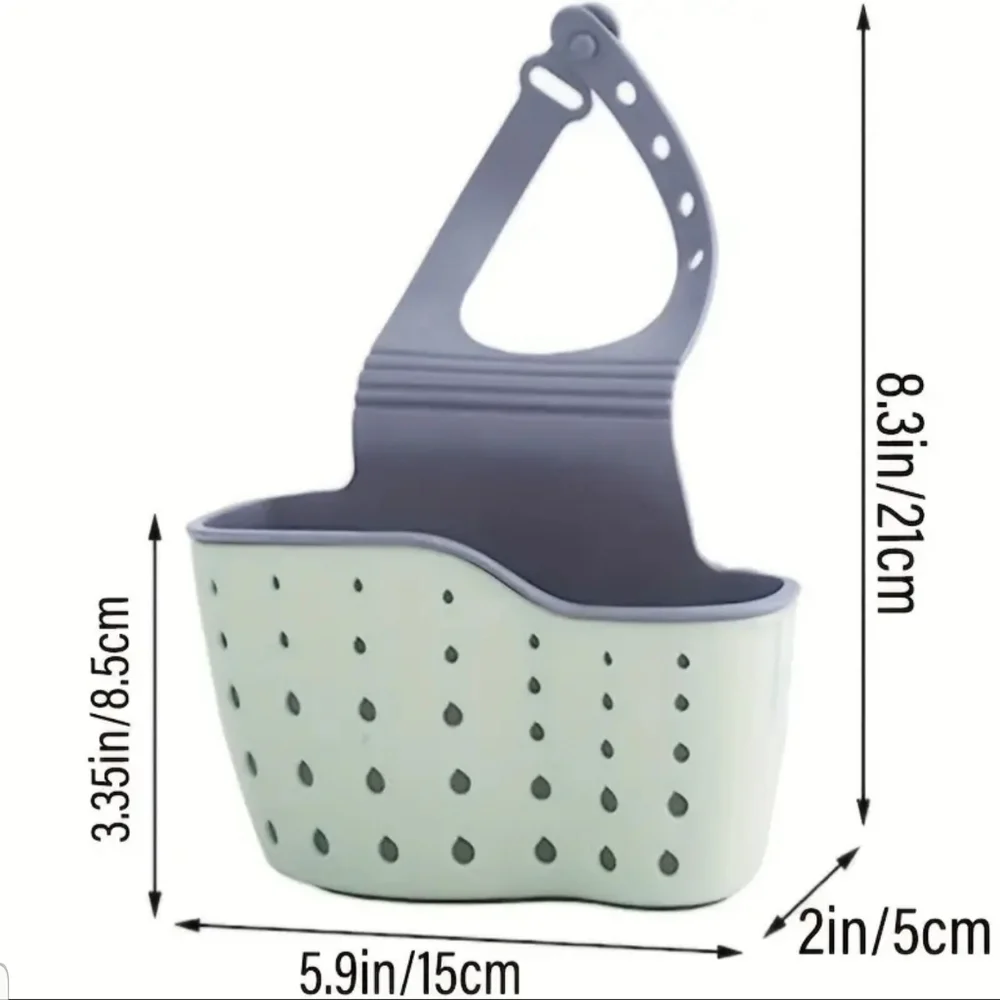 . New Green Sink Sponge Hanging Caddy